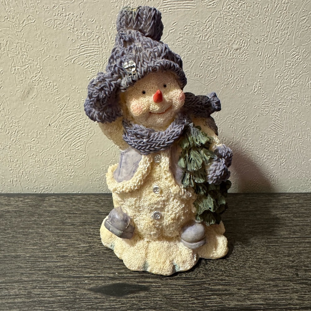 Vintage K’s Collection Holiday Snowman Christmas House Decor Farmhouse Rustic